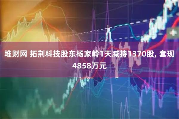 堆财网 拓荆科技股东杨家岭1天减持1370股, 套现4858万元